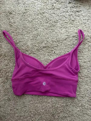 Pink Lululemon Sports Bra thumbnail 2