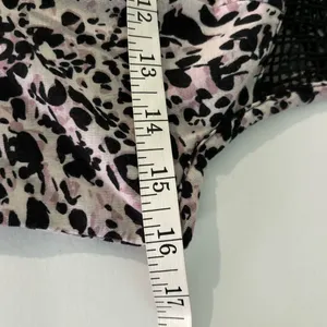 Xhilaration Animal Print Sweetheart Dress Junior L EUC thumbnail 8
