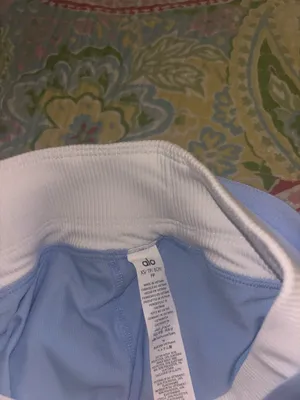 Alo Yoga airbrush better together seashell blue skirt thumbnail 4