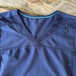 Scrubstar Scrub Top Nurse Small Blue thumbnail 2