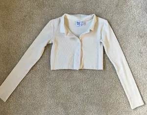 Princess Polly Cropped Long Sleeve Top thumbnail 3