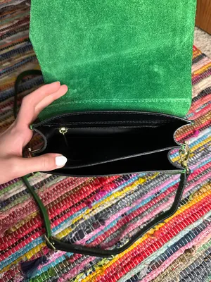 Green crossbody purse thumbnail 8