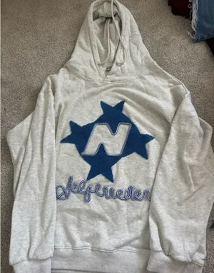 Aelfric Eden Hoodie Star Embroidery thumbnail 1
