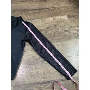 EUC Womens Spyder Active long sleeve 1/4 quarter zip cropped‎ camo black size L thumbnail 7