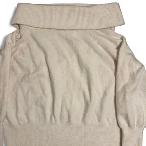 Women’s H&M Light Cream White Casual Long Sleeve Sweater thumbnail 3