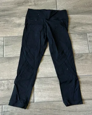 Lululemon mesh insert Capri leggings thumbnail 1
