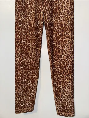 Aerie OFFLINE Leggings Real Me 7/8 High Rise Leopard Print Women’s M Medium thumbnail 5
