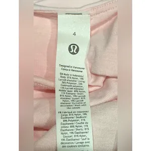Lululemon Align Dress FLUSH PINK Mini Built in Shelf Bra /‎ Shorts 4 NWT thumbnail 4