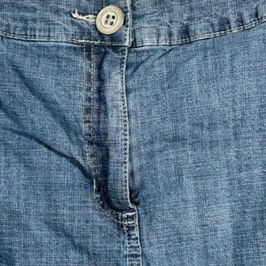 Karen Scott Woman Blue Denim Skort 16W Medium Wash‎ Stretch Mini Skirt Shorts thumbnail 4