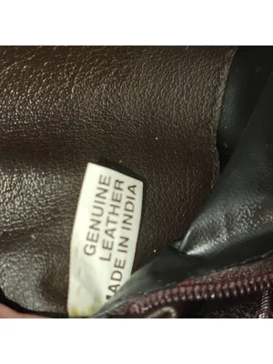 Leather Crossbody Travel Purse thumbnail 6