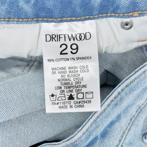 Driftwood Audrey Straight Jeans thumbnail 5