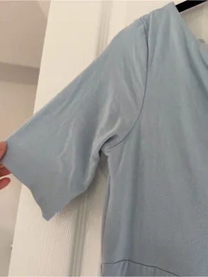 Asos Maternity Pale Blue Dress Size 8 thumbnail 4