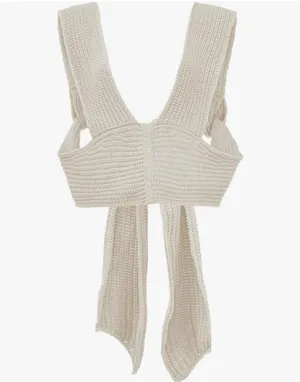 Boutique Knit Wrap Top thumbnail 5