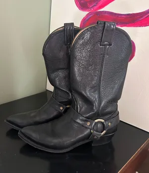 Vintage Leather Cowboy Boots thumbnail 1