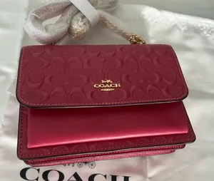 Coach Mini Klare Embossed Crossbody Bag thumbnail 5
