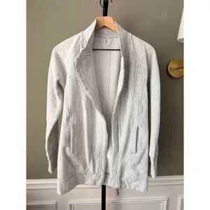 Lululemon Back To It Wrap Jacket Heathered Vapor Size 2 thumbnail 7