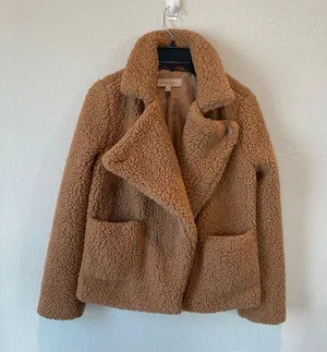 Sherpa Teddy Coat Size XS thumbnail 1