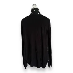 American Eagle Womens‎ Top Sz S Soft & Sexy Black Long Sleeve Viscose Elastane thumbnail 6