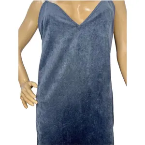 Aritzia Wilfred Free Viviene Slip Spaghetti Strap Gray Microfiber Dress Medium thumbnail 6
