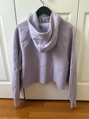 SET Lululemon Scuba Quarter Zip and Mid-Rise Wide-Leg Pant in Lilac Ether thumbnail 3