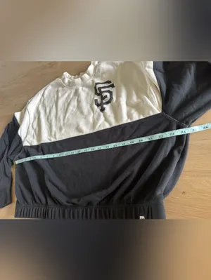 '47 Brand San Francisco Giants Take Two Bonita pullover sweatshirt WOMEN size XL thumbnail 6