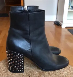DV by Dolce Vita Black Studded Booties thumbnail 1