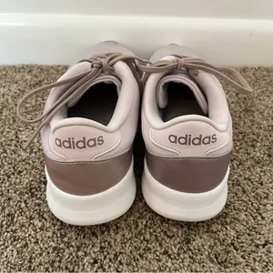 Adidas Light Purple Rose Gold CloudFoam QT Racers Size Women’s 8 thumbnail 3