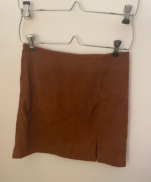 Brown Mini Skirt thumbnail 1