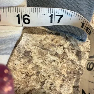 Lululemon Striped Gray and White Women's Tank Top thumbnail 4