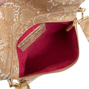 Like New Hammitt Leather VIP Convertible Bag Large Snakeskin Retail $475.00 thumbnail 7