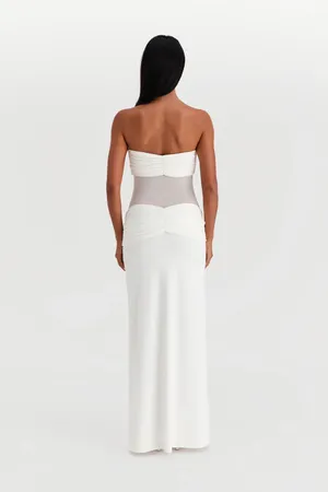 Amara maxi dress White Size M thumbnail 2