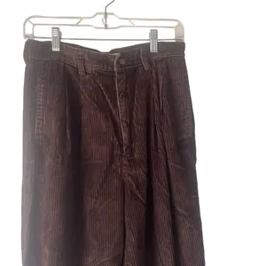 Eddie Bauer Vintage 90s Women's‎ Size 14 Tall Chocolate Brown Corduroy Pants thumbnail 2