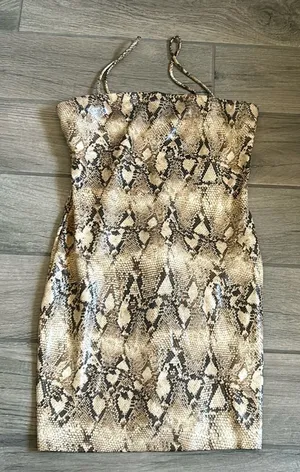 Lovely day snake print dress thumbnail 1