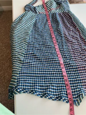 Anthropologie Maeve Waverly Dress Bohemian Gingham Patchwork Cottagecore thumbnail 8