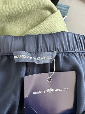 NWT Brandy Melville Navy Shorts thumbnail 4