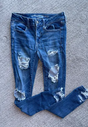 American Eagle Distressed Jeans thumbnail 1