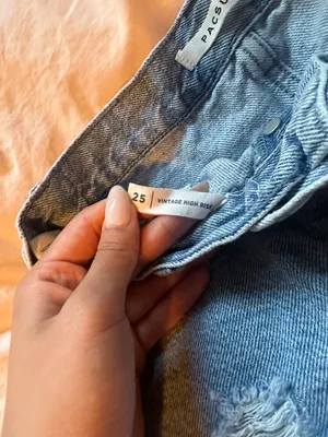 PacSun Eco Ripped Vintage Denim Shorts thumbnail 5