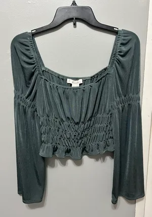 Urban Romantics Cropped Blouse thumbnail 1