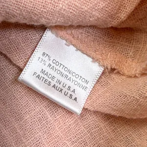 MISA Los Angeles Peach Cotton Rayon Ruffle Mini Dress Grommet‎ Crochet Small thumbnail 6