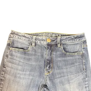 American Eagle Outfitters Highest Rise Jegging Jeans 6 Short Light Wash Stretch thumbnail 3