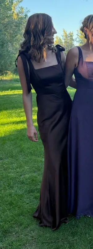 Birdy Grey Espresso Bridesmaid Dress thumbnail 2