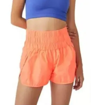 Coral Free People Shorts The Way Home thumbnail 1