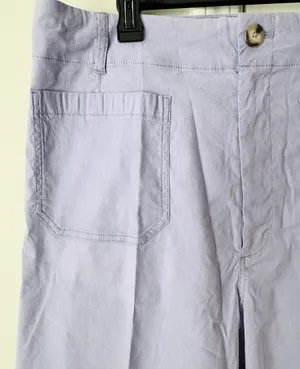 Anthropologie Maeve The Colette Cropped Wide-Leg Pants, Size 33Tall thumbnail 8