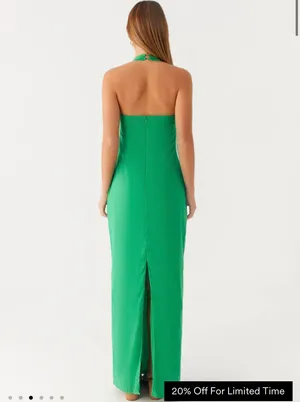 Peppermayo Green maxi dress thumbnail 2