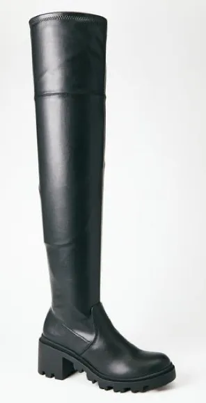 Black Lug Sole Over thumbnail 1