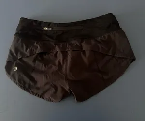 Lululemon Black Shorts 2.5" Speed Up 2 thumbnail 2