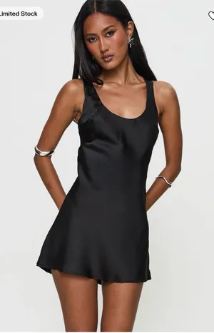 Sama Mini Dress Black Princess Polly  thumbnail 1