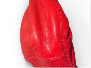 Pristine COACH Ashley Red Leather Hobo Bag F20114 | Y2K Convertible Crossbody thumbnail 6