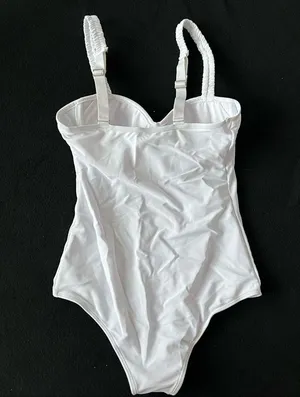 White Push up Monokini one piece Size M thumbnail 7