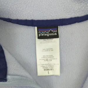 Patagonia‎ Los Gatos Womens Laege Fleece Pullover 1/4 Zip Purple Gorpcore 11769 thumbnail 7